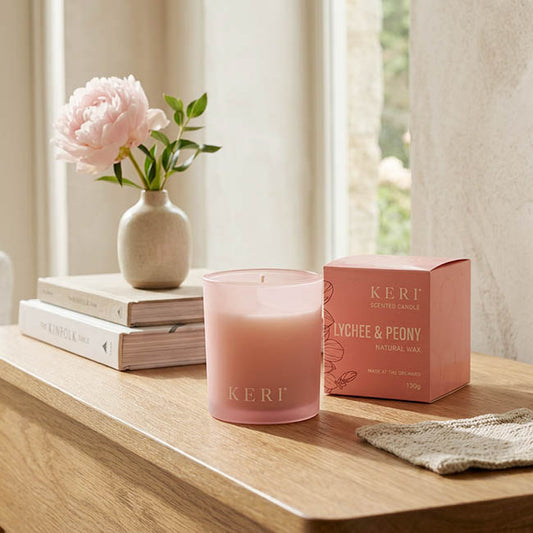 Scented Candle Palm Land Lychee & Peony 130g