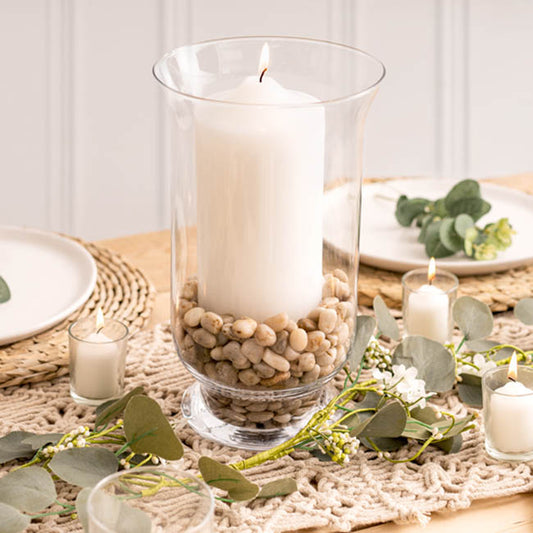 Church Pillar Candle White (10x20cmH)