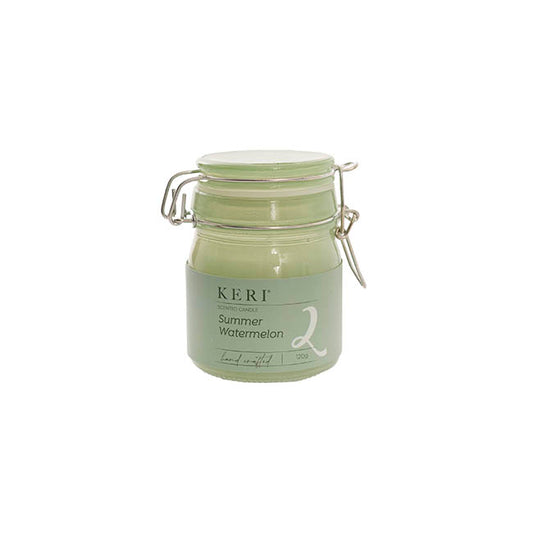 Scented Candle Honey Jar Summer Watermelon (6.5Dx9cmH) 120g