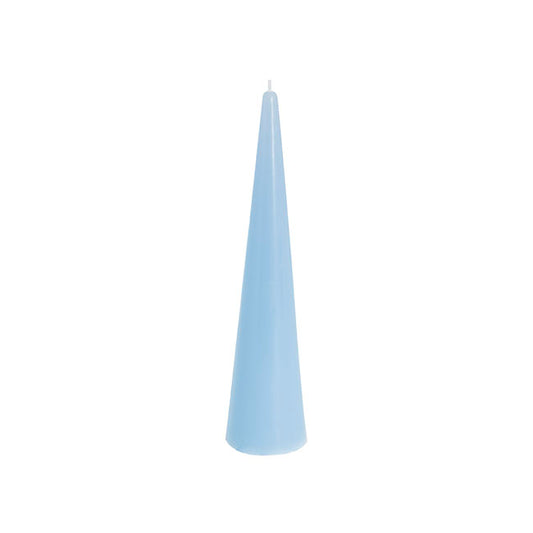 Fleur Cone Candle French Blue (6.5x25cmH)