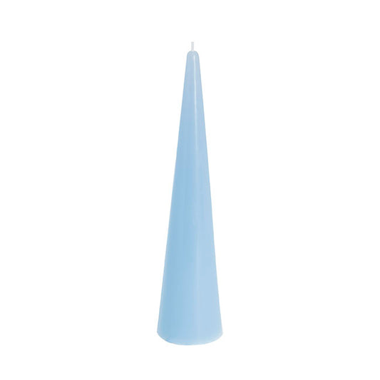 Fleur Cone Candle French Blue (7x30cmH)
