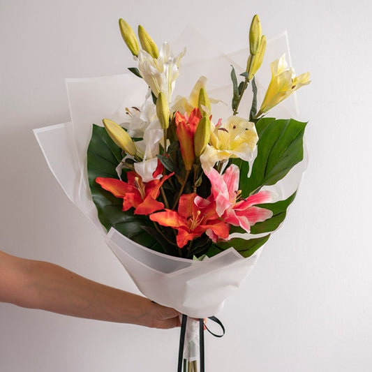 Cello Frosted Hue with Border 50mic White Pk100 (60x60cm)