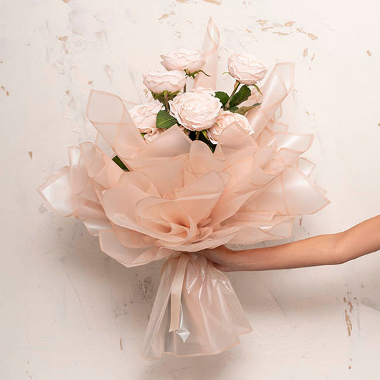 Cello Frosted Hue Silhouette 50mic Blush Pk100 (50x70cm)