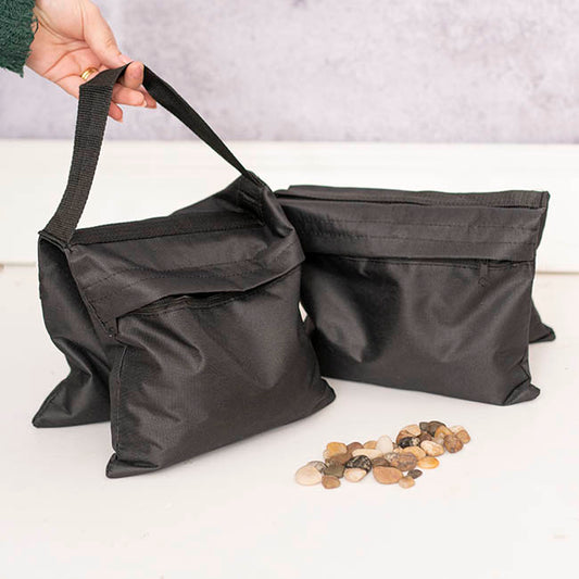 Backdrop Stand Heavyduty Weight Bags Pack2 Black (51x24.5cm)