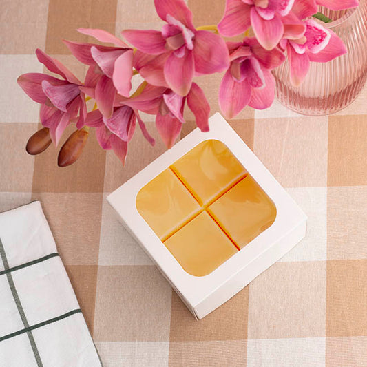 Cake Pastry Window Box 8" Square White Pack 2 (20x20x15cmH)