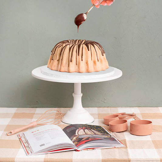 Cake Board Wrapped Card 12" Round White Pack 2 (30x1.2cmH)