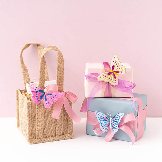 Pick Butterfly 10cm Assorted Pack 12