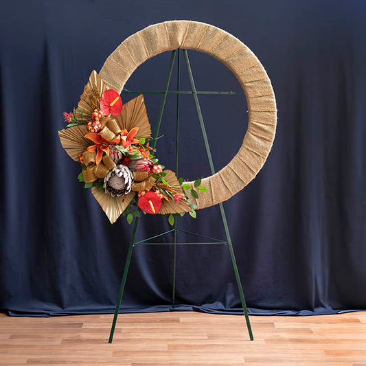 Sympathy Tribute Folding Easel 148cmH Green