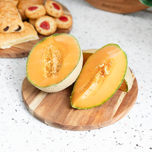 Acacia Wood Round Serving Board Brown (25cmDx1.5cmH)