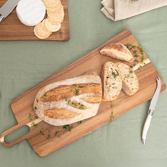 Acacia Wood Paddle Cutting Board Brown (25x58x1.5cmH)