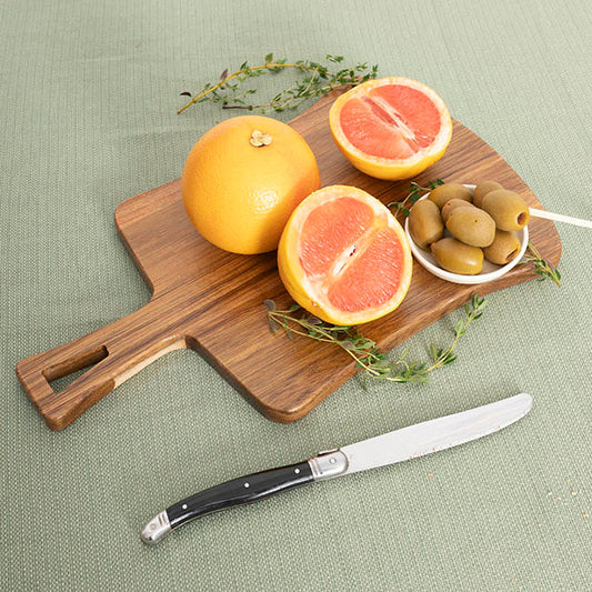 Acacia Wood Charcuterie Paddle Board Brown (18x29x1.5cmH)