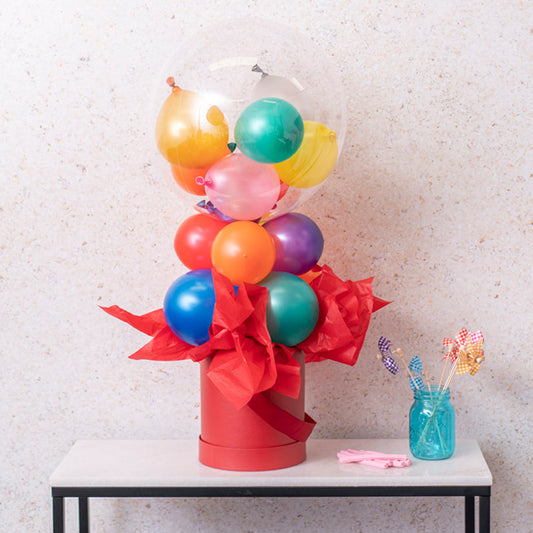 Bubble (Bobo) Balloon 20" Pack 12 Clear (51cmD)