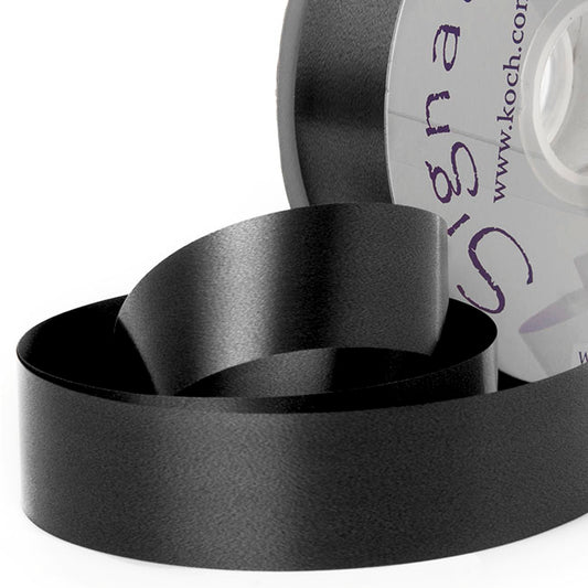 Tear Ribbon Florists Hampers Gifts Black (30mmx91m)