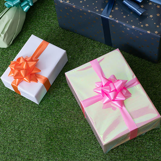 Tear Ribbon Florists Hampers Gifts Bright Orange (30mmx91m)