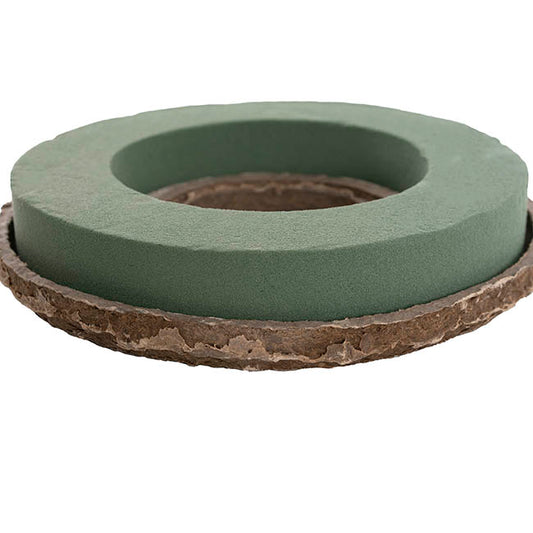 Floral Foam Strass Wreath Ring Mache Base (24cm)