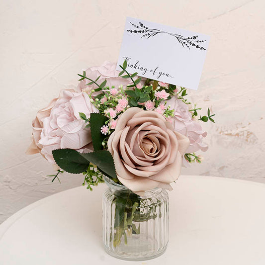 Cards White Thinking of You Twig Garland (10x6.5cmH) Pack 50