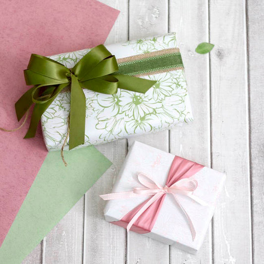 Gift Wrapping Paper Handi Roll Daisy Bunch Pink W (70cmx10m)