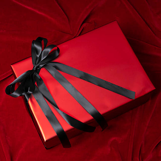 Wrapping Paper Platinum Foil Matte Red (70cmx20m)