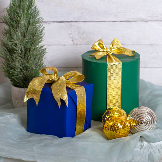 Wrapping Paper Counter Roll Solid Gloss Navy (50cmx50m)