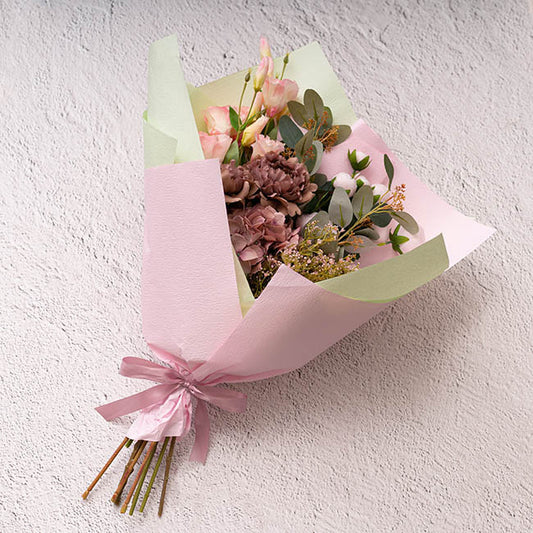 Embossed Paper Baby Pink (50x70cm) Pack 50