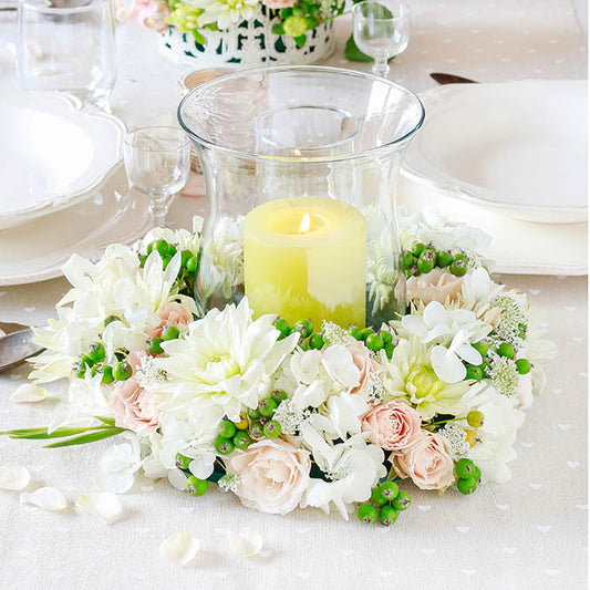 Polystyrene Wreath Round (35Dx5cm) 14" Styro