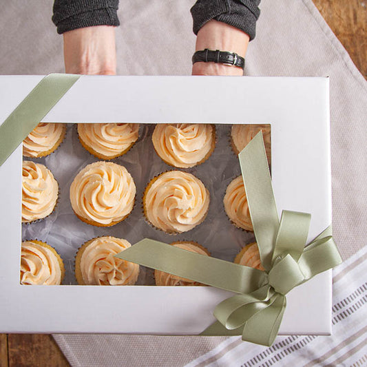 Gourmet Grazing Gift Box Window Large White (40x30x9cmH)