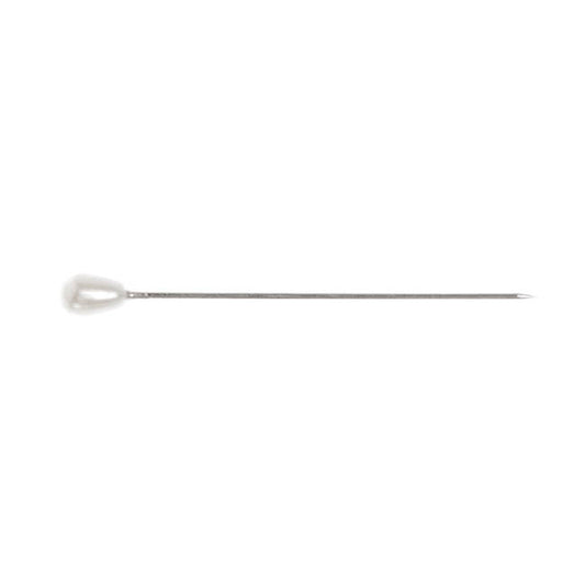 Pearl Pins Teardrop Head Bulk 144 Pack White (5mmx50mmH)