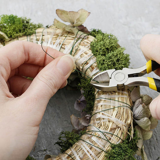 Hang sell Pack Green Florist Wire 22 Gauge 18" x 30 piece