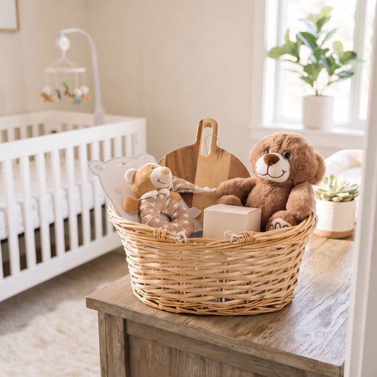 Teddy Bear Harry Gift Baby Hamper Brown