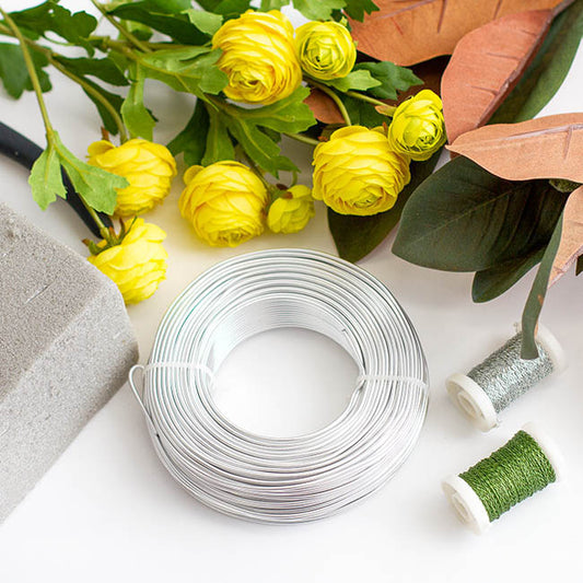 Wire Aluminium Economy 2mmx60m 500g Silver