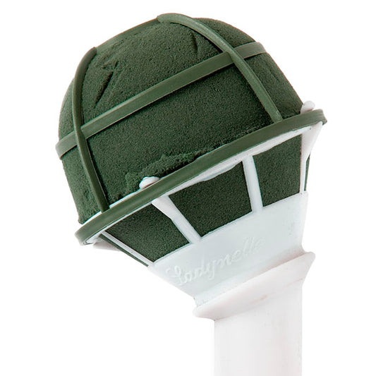 Strass Bridal Bouquet Holder Lady Bent Handle (7cm)