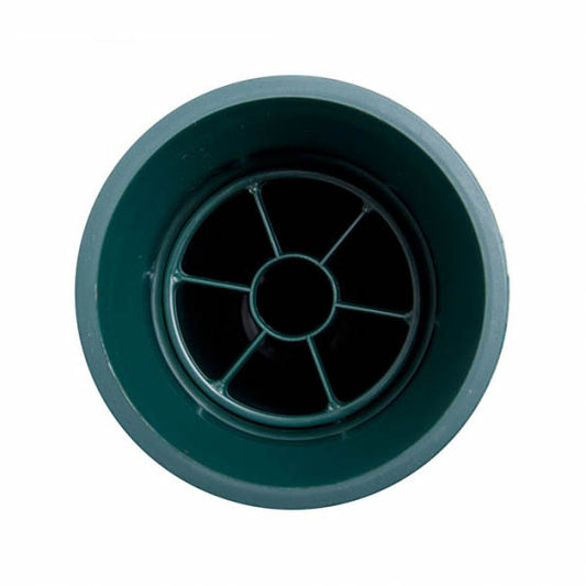 Cemetery Memorial Flower Vase with Spike Green (10Dx33cmH)