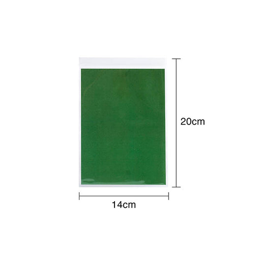 Resealable Press Seal Cello Bag Clear PK 100 (14Wx20cmH)