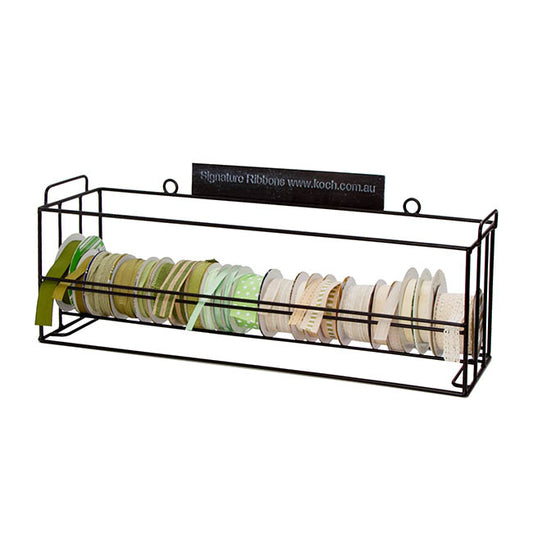 Ribbon Stand Stackable 62x18x23cmH Black