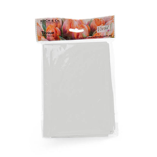Tissue Paper Mini Pack 24 Acid Free 17gsm White (50x75cm)