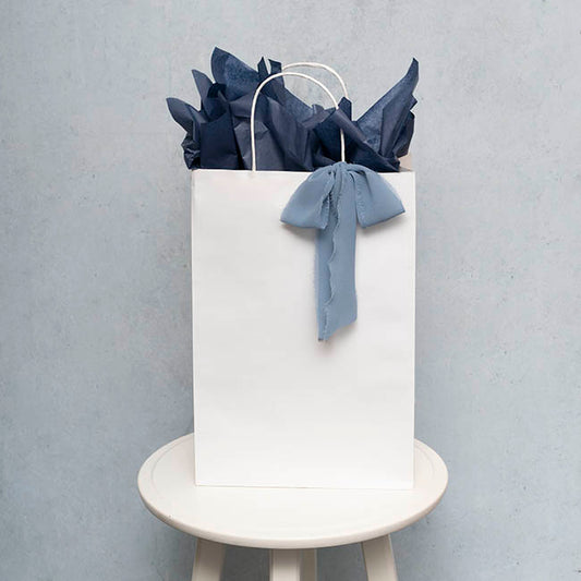 Tissue Paper Pack 480 Deluxe Acid Free 17gsm Navy (50x75cm)