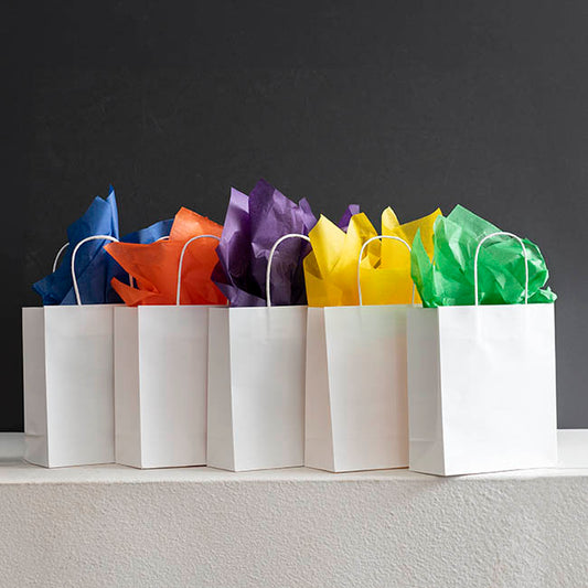 Tissue Paper Mixed Pack 100 17gsm Vivids (50x75cm)