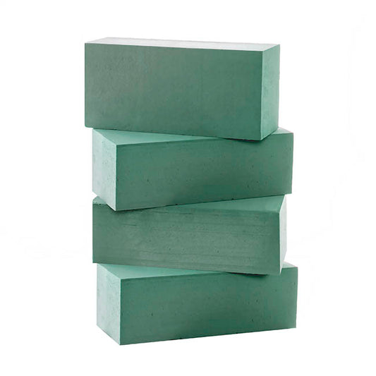 Strass IDEAL Pack 4 Wet Floral Foam Brick (23x11x8cm)