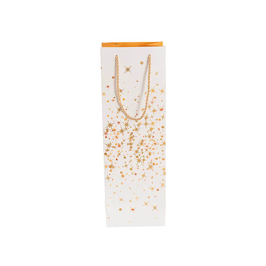 Wine Bag Single Bottle Pack 5 Galaxy White (12x9x35cmH)