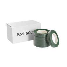FA AD - Floral Tape - ECO Paper Parafilm Floral Tape Pk12 Dark Green(12.5mm x 27m)
