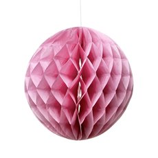 Hanging Honeycomb Pink (29cmD)