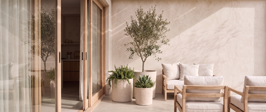 How to Style Large Planters — Indoors and Out