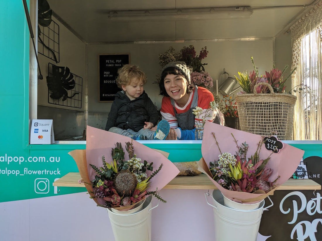 On The Road With Petal Pop Flower Truck
