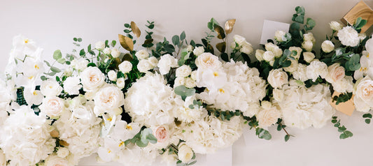 How to Make a Silk Flower Garland From Scratch