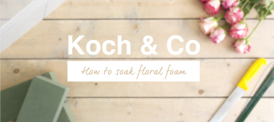 How To Soak Floral Foam In Just 4 Easy Steps!