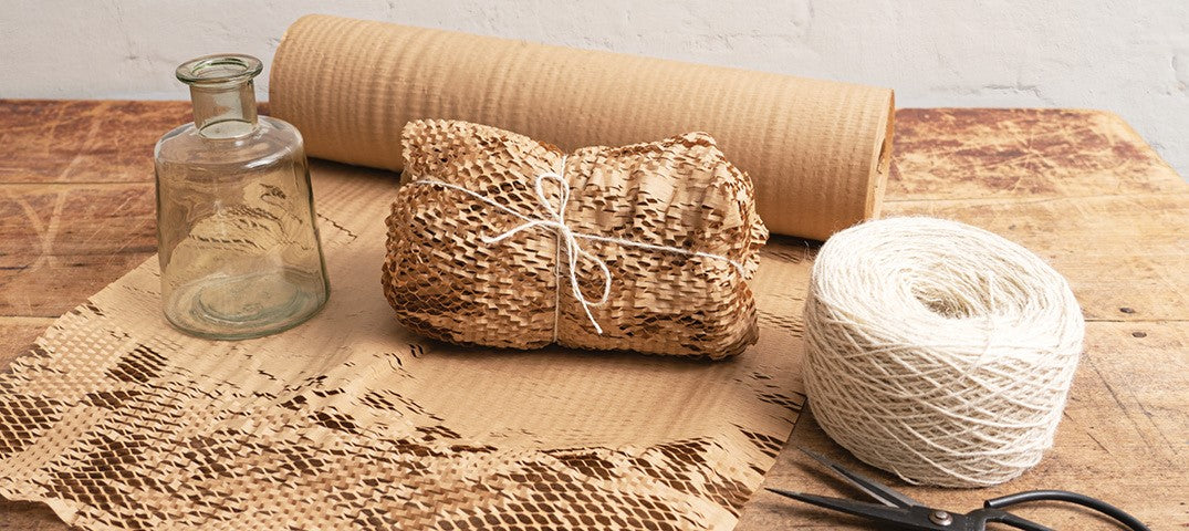 Plastic-Free Protection: Paper Shred and Honeycomb Wrap