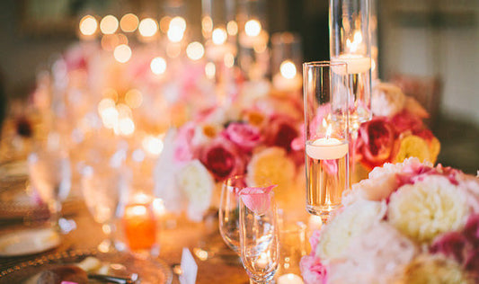 DIY Floating Candle Centrepiece