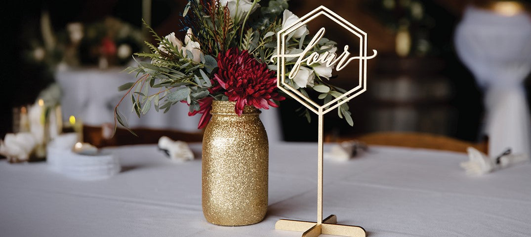 Get The Look Diy Glitter Candle Vases