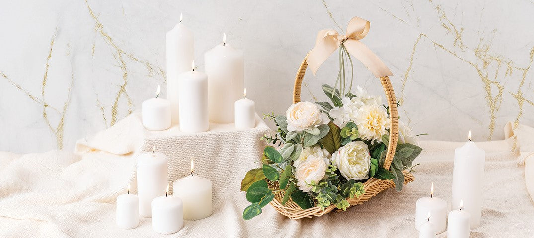 The Ultimate Guide to Using Pillar Candles at Weddings & Events