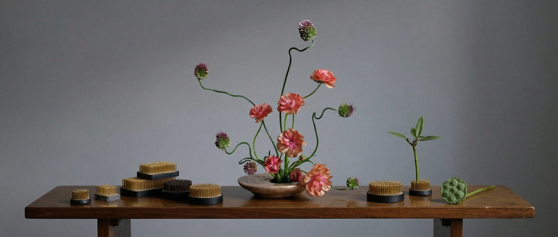 The Heart of Ikebana: Why the Kenzan Pin Frog is Essential